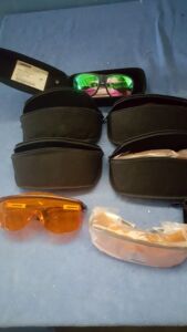 LASERSCOPE - Laserbrille / laser glasses
