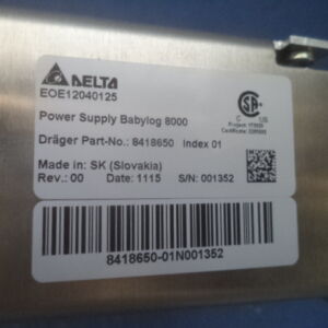DRÄGER - Babylog 8000 Plus Power supply