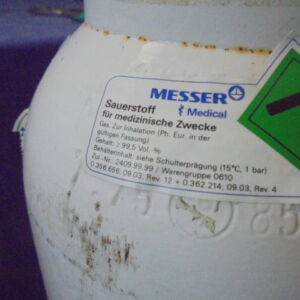 LINDE - O2 Gas bottle