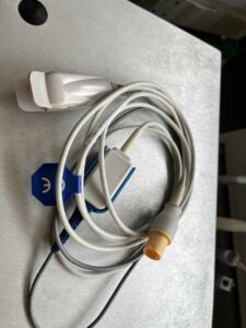 GE MEDICAL - CardioServ SpO2 cable with sensor