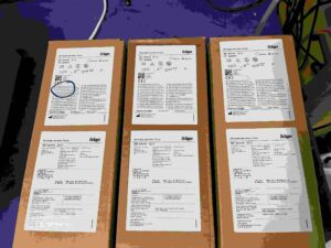 DRÄGER - Set single use valve REF 8414776