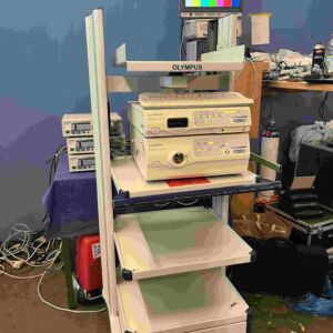 OLYMPUS - CV-180 mit/with CLV-180 incl. monitor + trolley